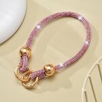 Lanyard Factory - Glitter Rhinestone Rope Charm Mobile Anti-Lost