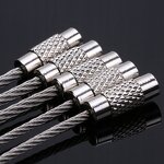 Key Ring Factory - Stainless Steel Wire Cable for ID Luggage Tags