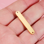 Metal Findings Factory - Stainless Steel DIY Double Hole Charms