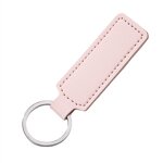 Keychain Factory - Custom Logo PU Leather UV Printed Car Key Tag