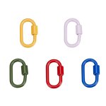 Carabiner Factory - Colorful Splatter Paint Enamel Oval 37x22mm