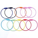 Key Chain Factory - Simple Cheap 10pcs Stainless Steel Colored Wire