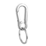 Keychain Factory - Vintage Style Carabiner Custom Shape Gold-Plated