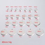 Charms Factory - Custom Logo Mirror Polished Stainless Steel Blanks