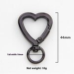 Keychain Factory - Hot Selling Heart Coil Spring Rotating Bag