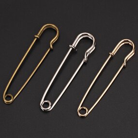 Safety Buckle Factory - Multi-Size Retro Coat Sweater Brooch Pin