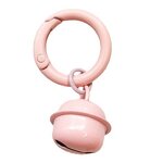 Keychain Factory - Metal Bell Spring Buckle Candy Color Circle Shape