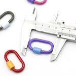 Connector Ring Factory - Two-Tone Painted O-Shaped Turnbuckle Oval