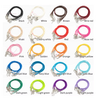 Necklace Factory - Handmade Korean Black Wax Rope with Lobster Clasp