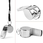 Sports Whistle Factory - Custom Logo Stainless Steel Referee Loud