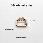 D Ring Factory - Spring Hook Zinc Alloy Bag Hanger 16mm-32mm