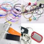 Keychain Factory - 1.5x150mm Stainless Steel Colorful Steel Wire