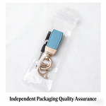 Keychain Factory - High-end Leather Ring Colorful Metal Car Keyring