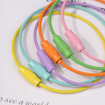 Wire Ring Factory - 1.5x150mm Painted Colored Diy Handmade Jewelry