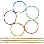 Wire Rope Factory - Low Price Color Coated Steel Dazzling Color