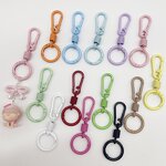 Keychain Factory - Colorful Zinc Alloy Swivel Clasp with Round Ring