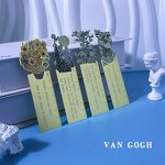 Metal Bookmark Factory - Art Hollow Famous Oil Painting Brass Marker