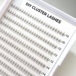 Premade Lash Clusters Factory - Wispy Private Label with Spikes