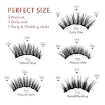 Magnetic Eyelashes Set Factory - Wholesale 3D with Packaging Box