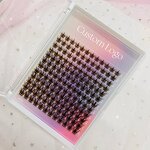 Natural Brown Lash Clusters Factory - Private Label Cashmere
