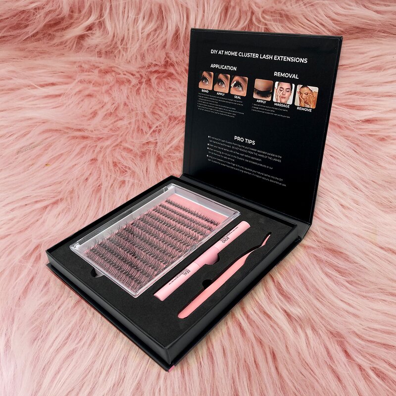 Lash Clusters Kit Factory - Private Label Super Fluffy 18MM