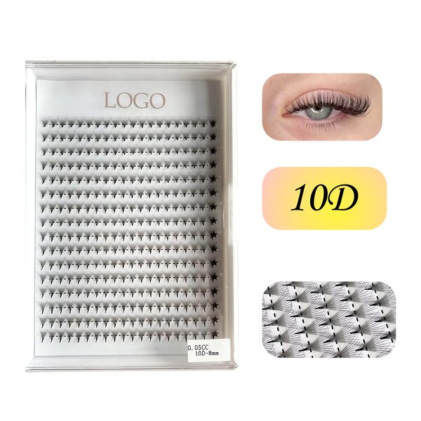 Premade Lash Fans Factory - Wholesale 10D Ultra Black Pointy