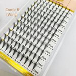 Comic Wing Lash Extensions Factory - Custom Logo Anime Lashes