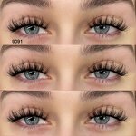 Magnetic Eyelashes Kit Factory - Custom Luxury with Eyeliner 5 Magnets