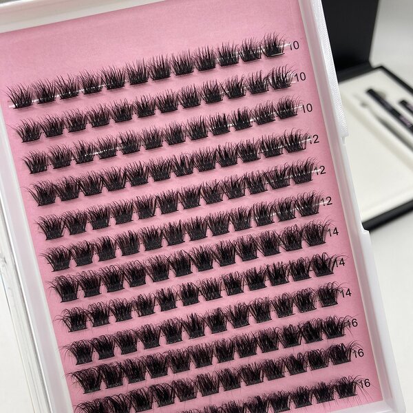 Eyelashes Cluster Factory - Customized 30D 80D Curl Premium