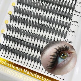 Comic Wing Lash Extensions Factory - Custom Logo Anime Lashes