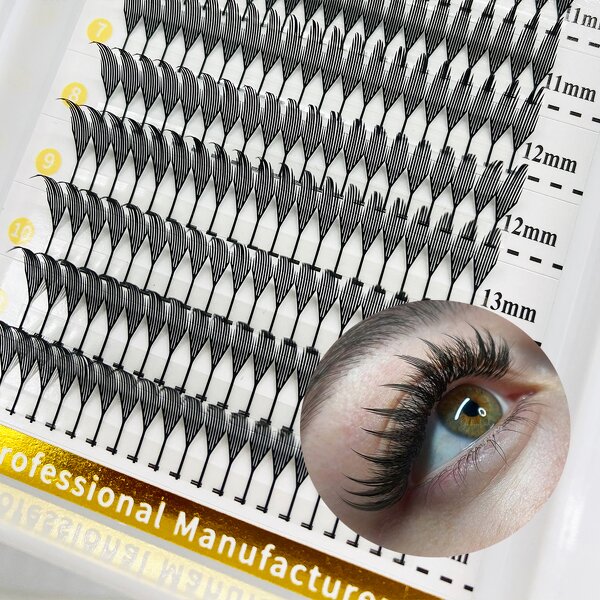 Comic Wing Lash Extensions Factory - Custom Logo Anime Lashes