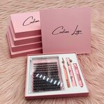 Cluster Lash Kits Factory - Private Labeling Soft Lightweight
