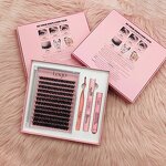 Lash Cluster Kit Factory - Own Label Wispy Faux Mink