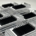 Cashmere Lash Trays Factory - Matte Black JBCD Curl Custom Box