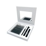 Cluster Lashes Factory - Wholesale Fluffy with Mirror Custom Label