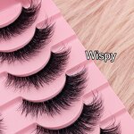 Half Lashes Factory - Wholesale 14 Pairs Clear Band Short