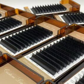 Cashmere Lash Trays Factory - Wholesale Ultra Black Matte