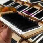 Cashmere Lash Trays Factory - Wholesale Ultra Black Matte