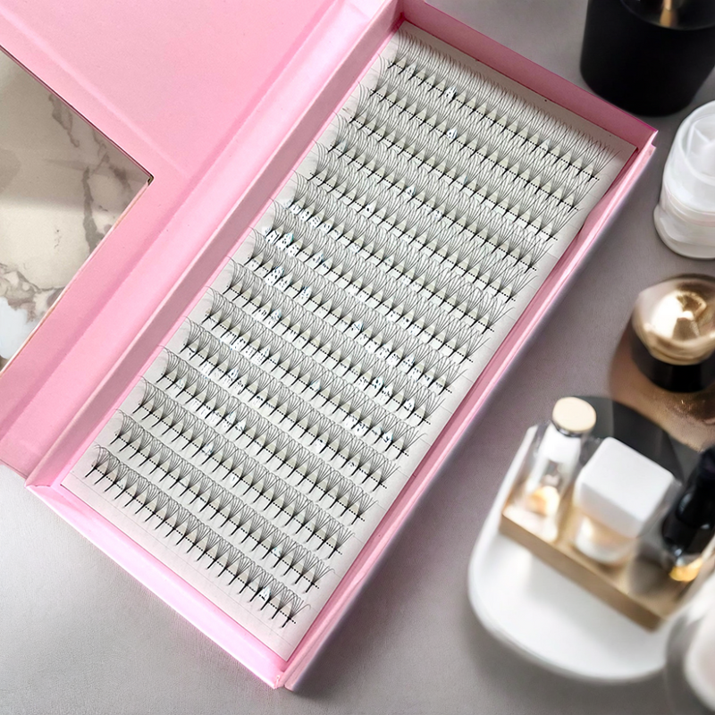 Cashmere Premade Lash Fans Factory - Thin Pointy Base Narrow