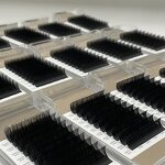 Eyelash Extensions Trays Factory - Matte Velvet Cashmere Lashes