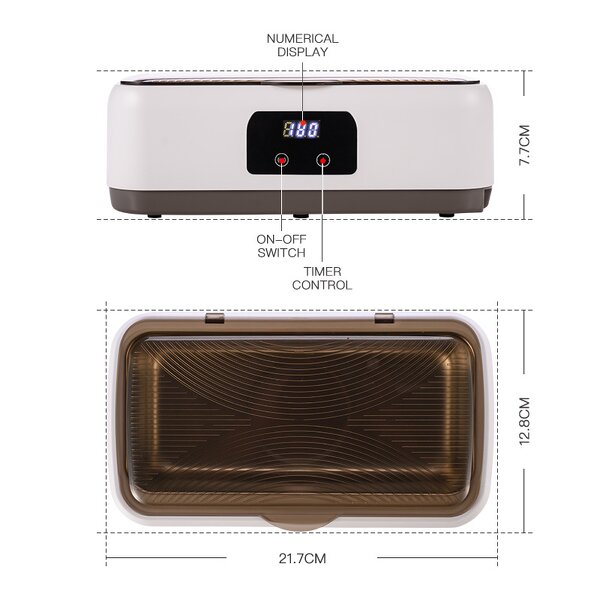 Ultrasonic Cleaning Machine Factory - OEM Wholesale 47kHz 750ml Tank