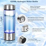 Hydrogen Water Bottle Factory - Custom Logo 420ml 550ml OEM/ODM