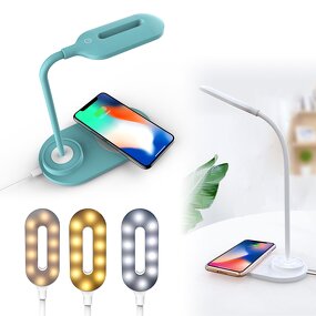 Wireless Charger Manufacturer - OEM/ODM 2-in-1 Phone Charging Pad Lamp