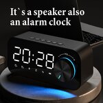 6 In1 Wireless Charger Speaker Supplier - Alarm Clock Magnetic BT OEM