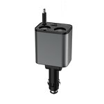 Dual Car Charger Adapter Supplier - Wholesale Retractable Cable