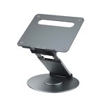Adjustable Laptop Stand Factory - Foldable Aluminum Desk Holder OEM