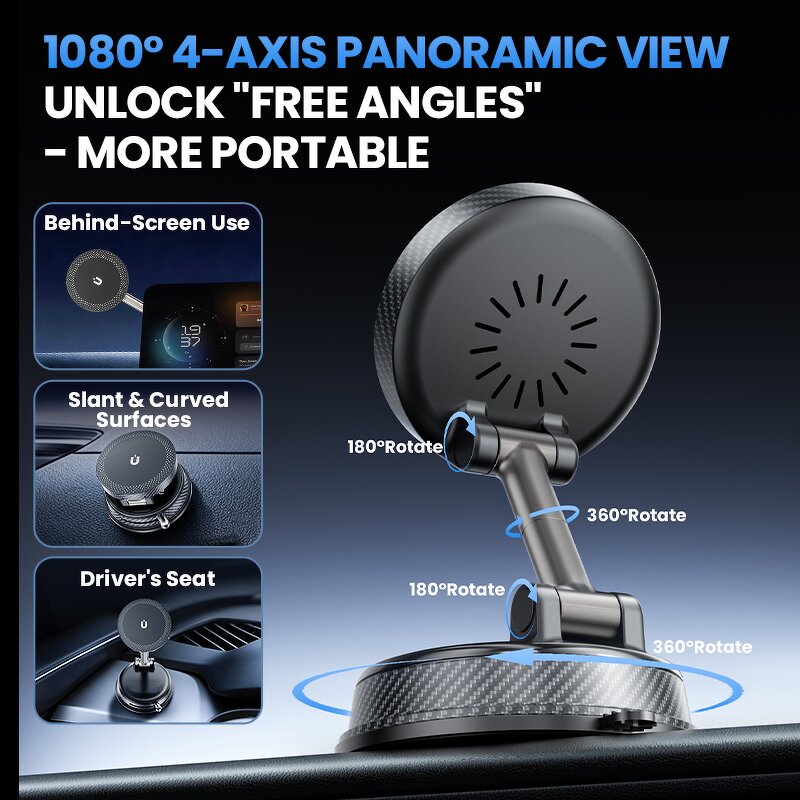 Aluminum Car Phone Holder Factory - Lightweight Suction Cup Travel OEM