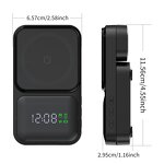 5 in 1 Wireless Charger Supplier - OEM Digital Time Display