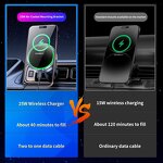 Vacuum Suction Car Phone Holder Supplier - Magnetic Wireless Charger OEM