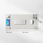 Wireless Charging Mouse Pad Supplier - OEM Leather Office Mat